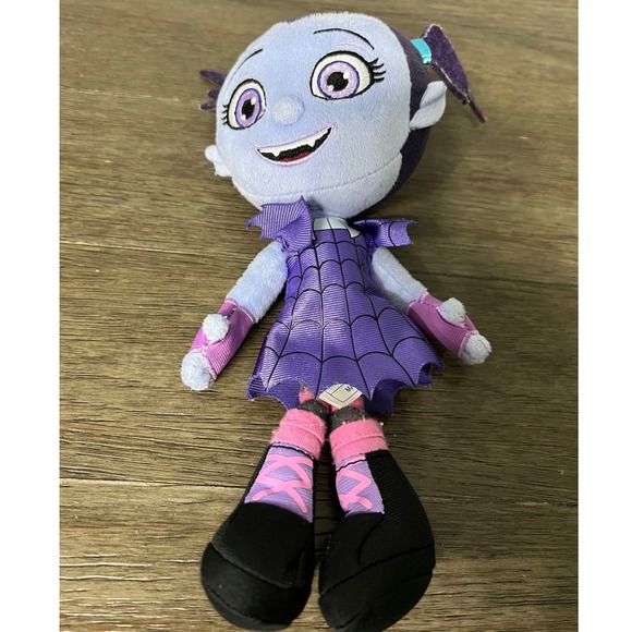 Disney | Toys | Disney Vampirina Plush Doll Just Play Purple Dress Bat ...